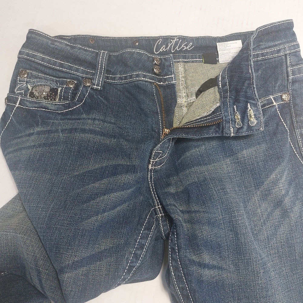Cartise Women's Denim Jeans Size 12 - Picture 6 of 16